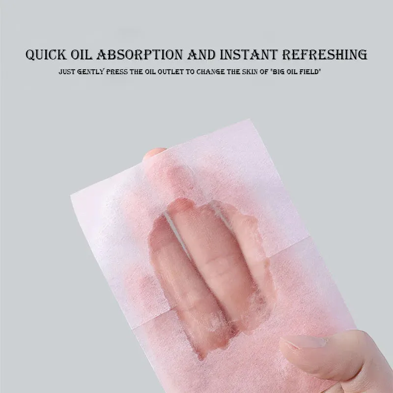 100pcs Facial Absorbent Matcha Anti-grease Paper Oil Absorbing Sheets/wipes