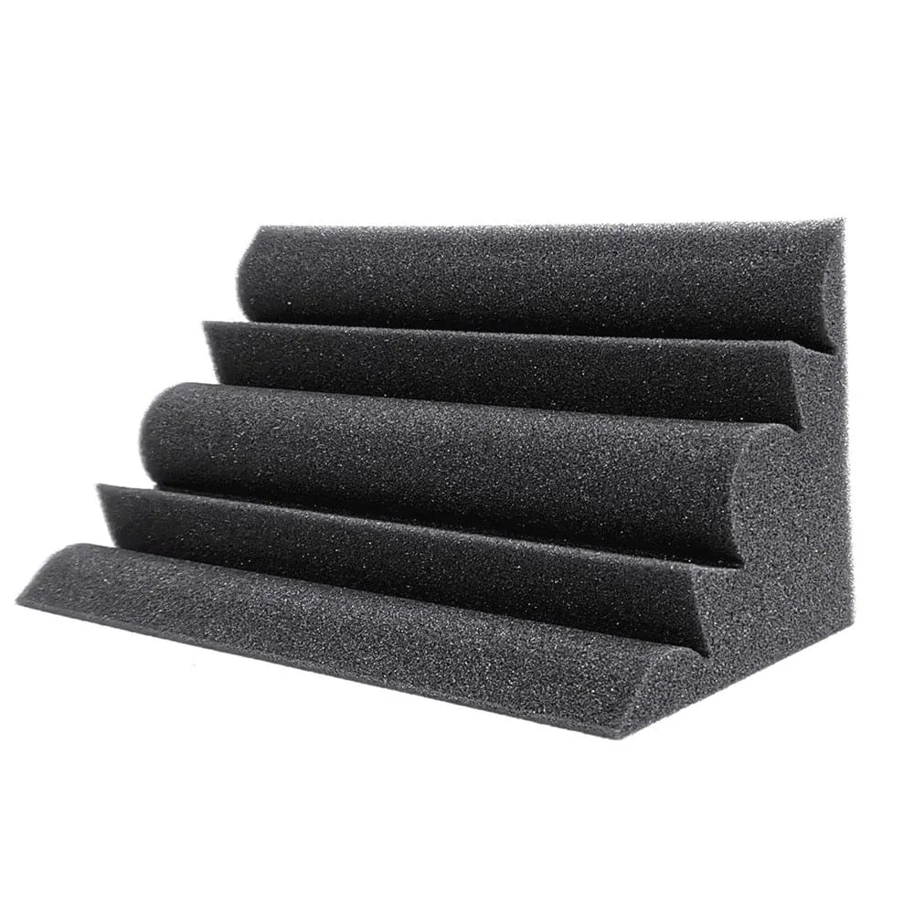 12 24pcs 12x12x24cm Acoustic Soundproof Foam Panel with Tapes
