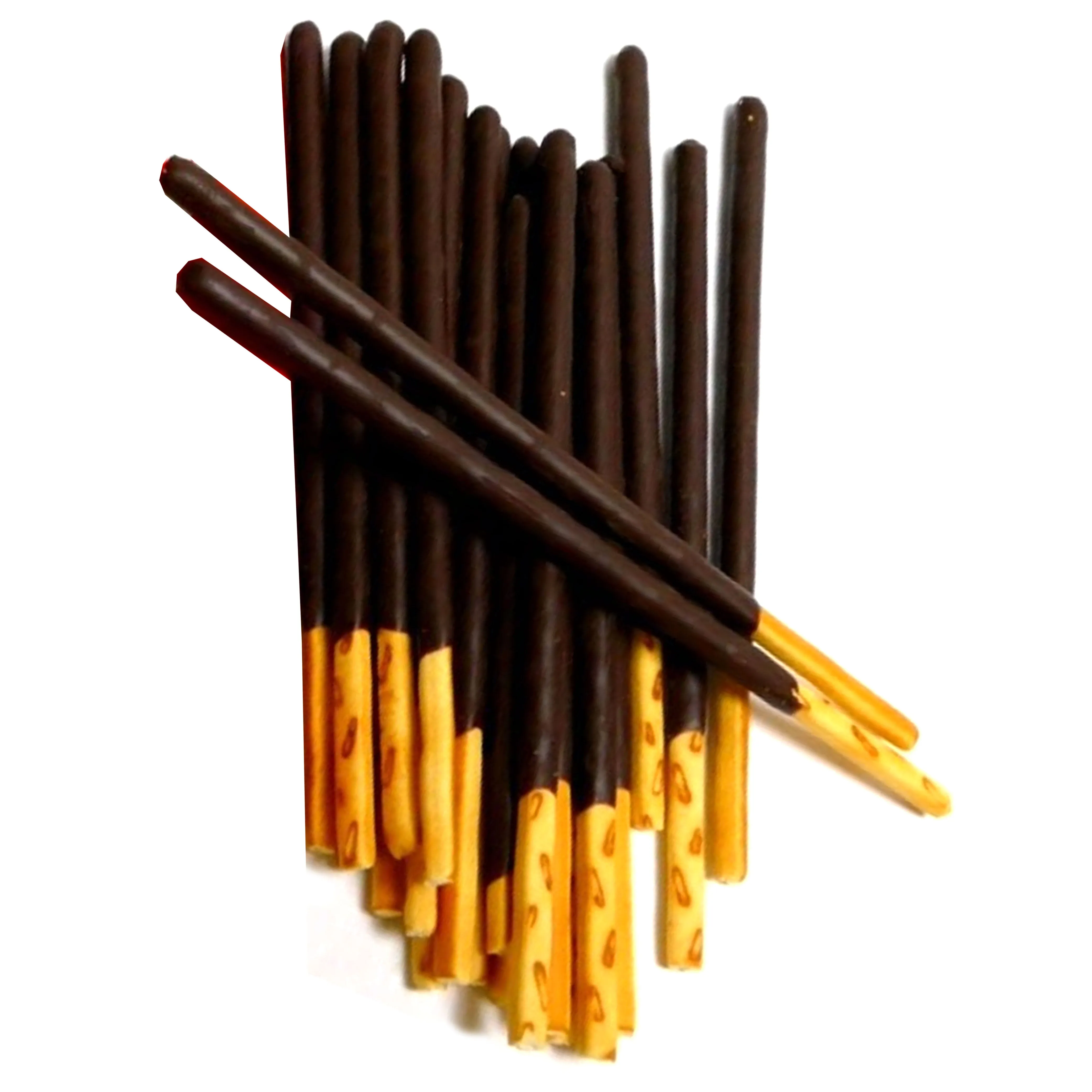2 Boxes Chocolate Coated Biscuit Sticks Straw Cocoa Covered Dessert Snack Sweets