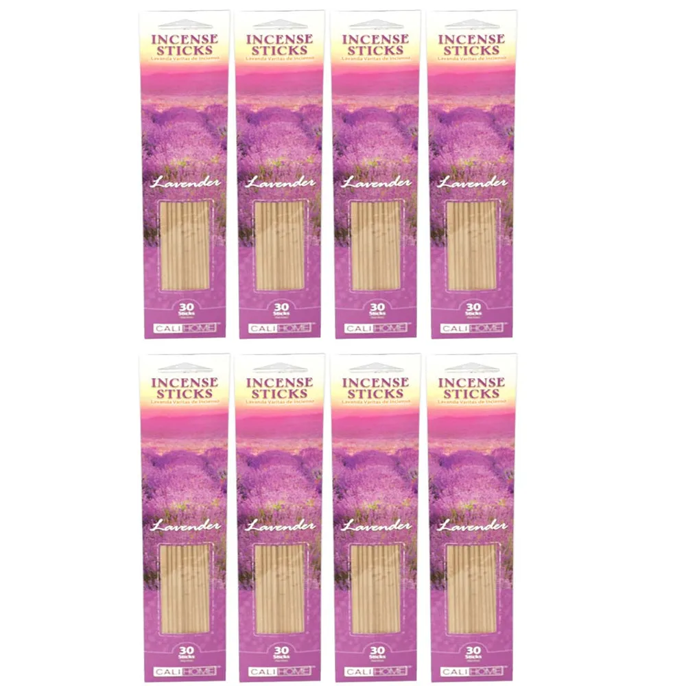 240 Incense Sticks Lavender Scent Premium Fragrance Yoga Spiritual Aromatherapy