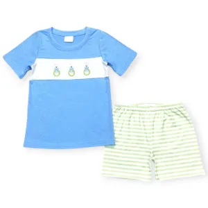 3 bunny short set boy