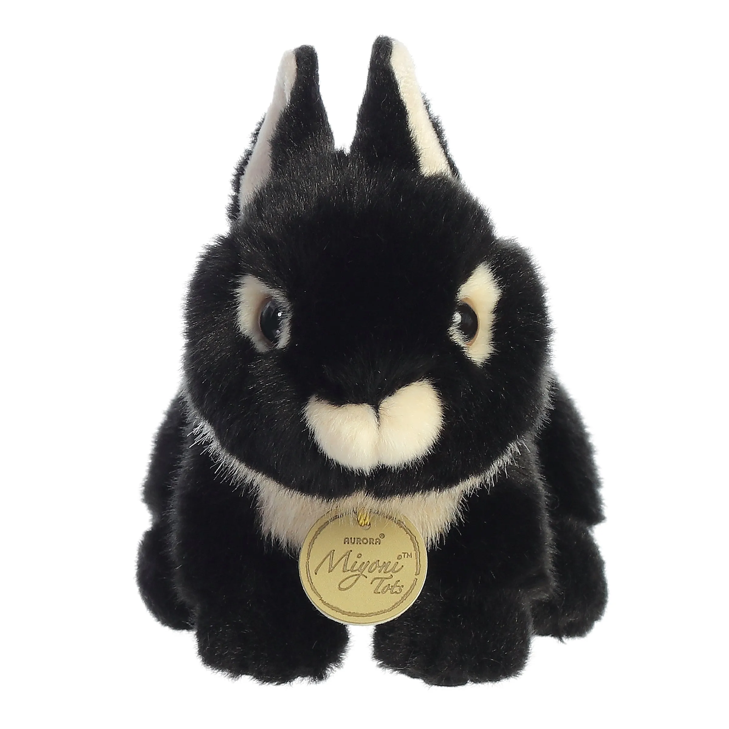 7.5" Netherland Dwarf Bunny Black