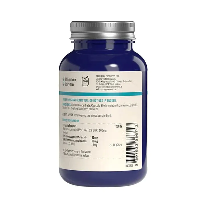 AYA Omega 3 Fish Oil 1000mg (60)