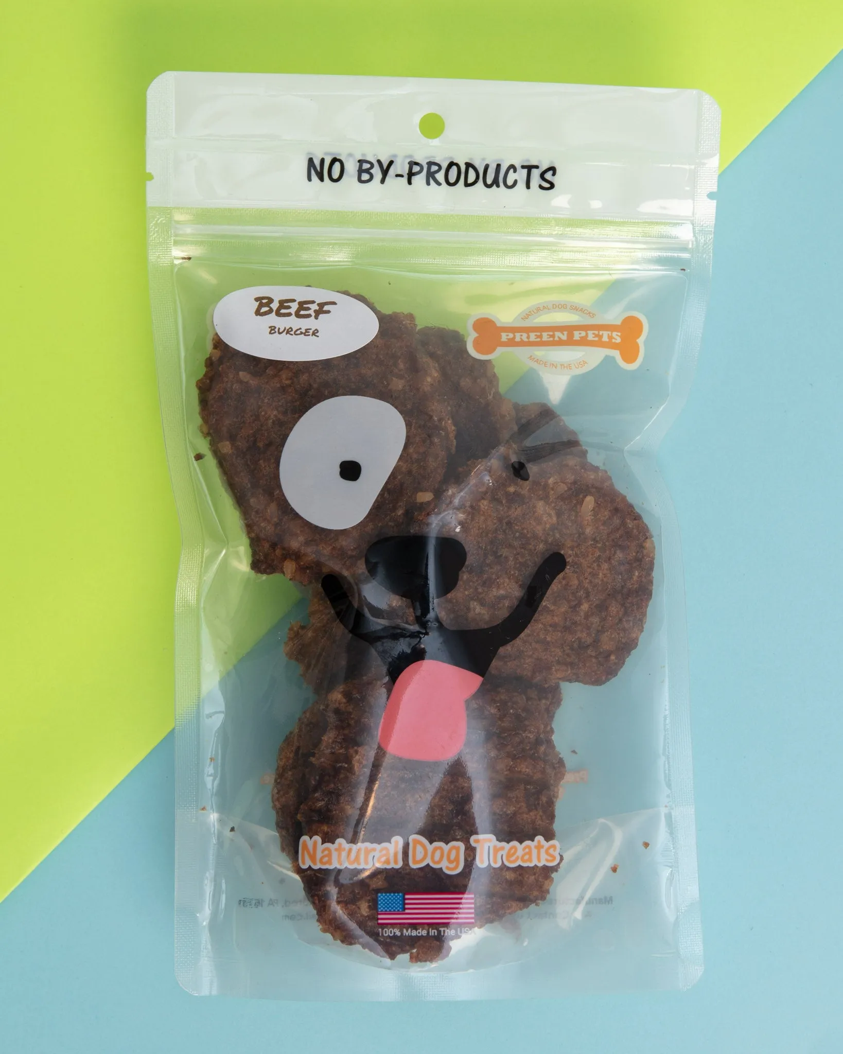 Beef Burger Dog Treats (Made in the USA)