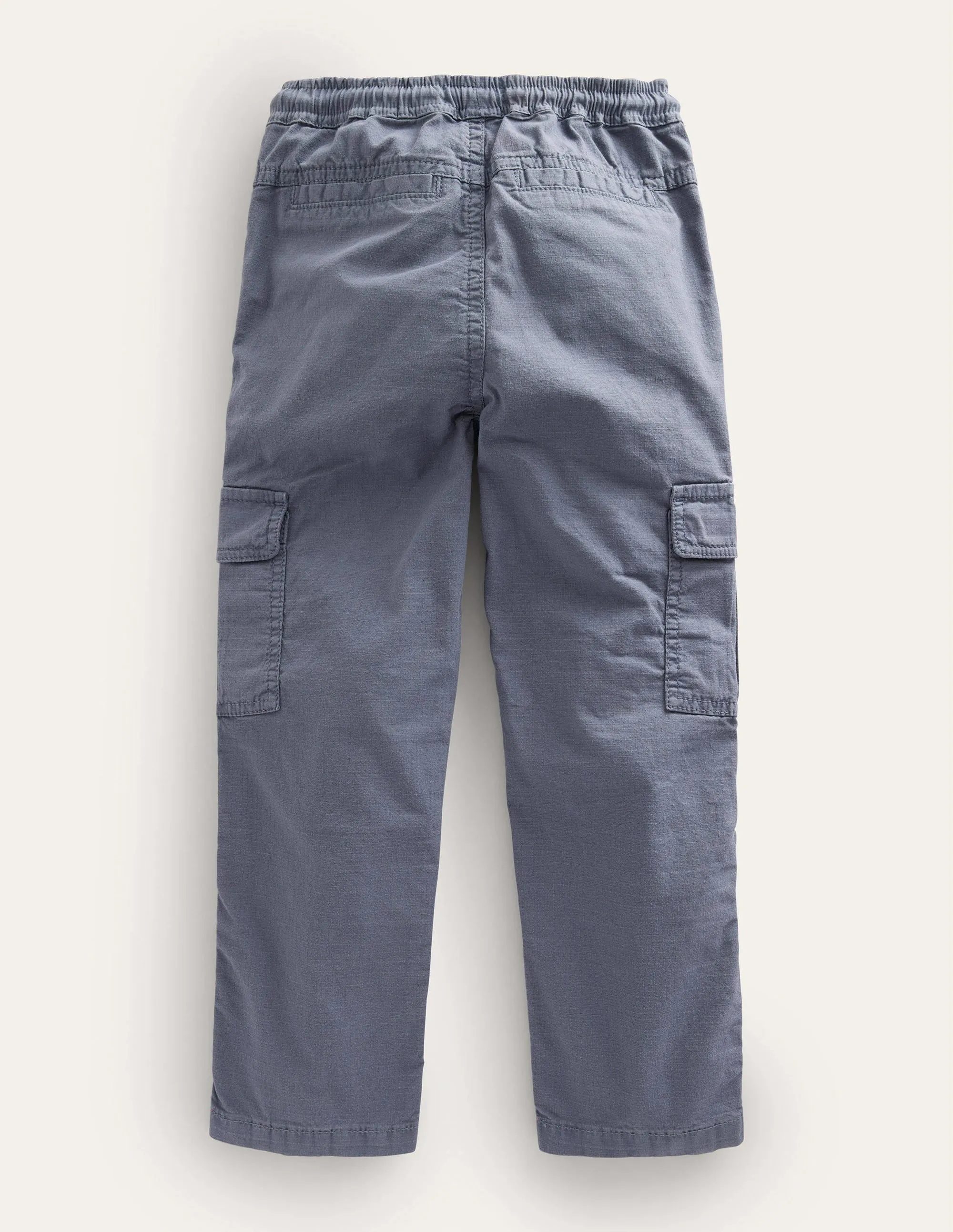 Cargo Pull-on Trousers-Cobble Grey
