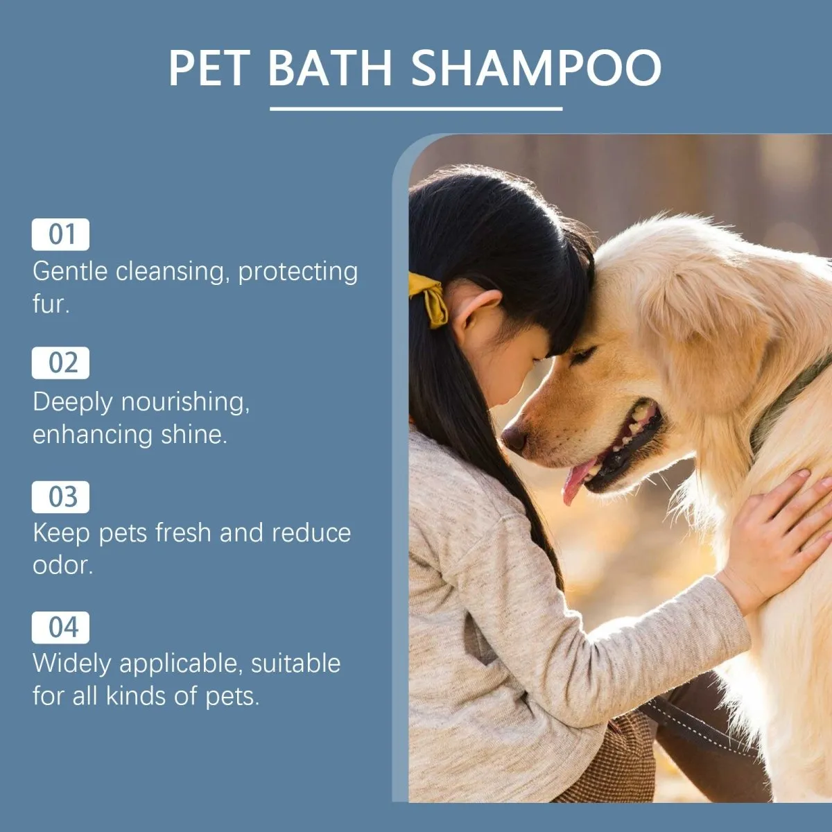 Cat And Dog Cleaning- Bath Moisturizing Nourishing Shower Gel -Mild Shampoo