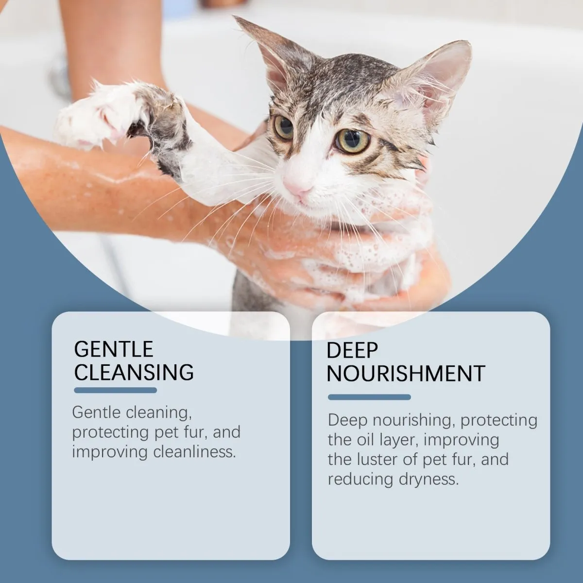 Cat And Dog Cleaning- Bath Moisturizing Nourishing Shower Gel -Mild Shampoo