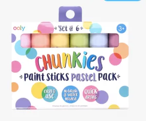 Chunkies Paint Sticks- Pastel 6 Pack  lol
