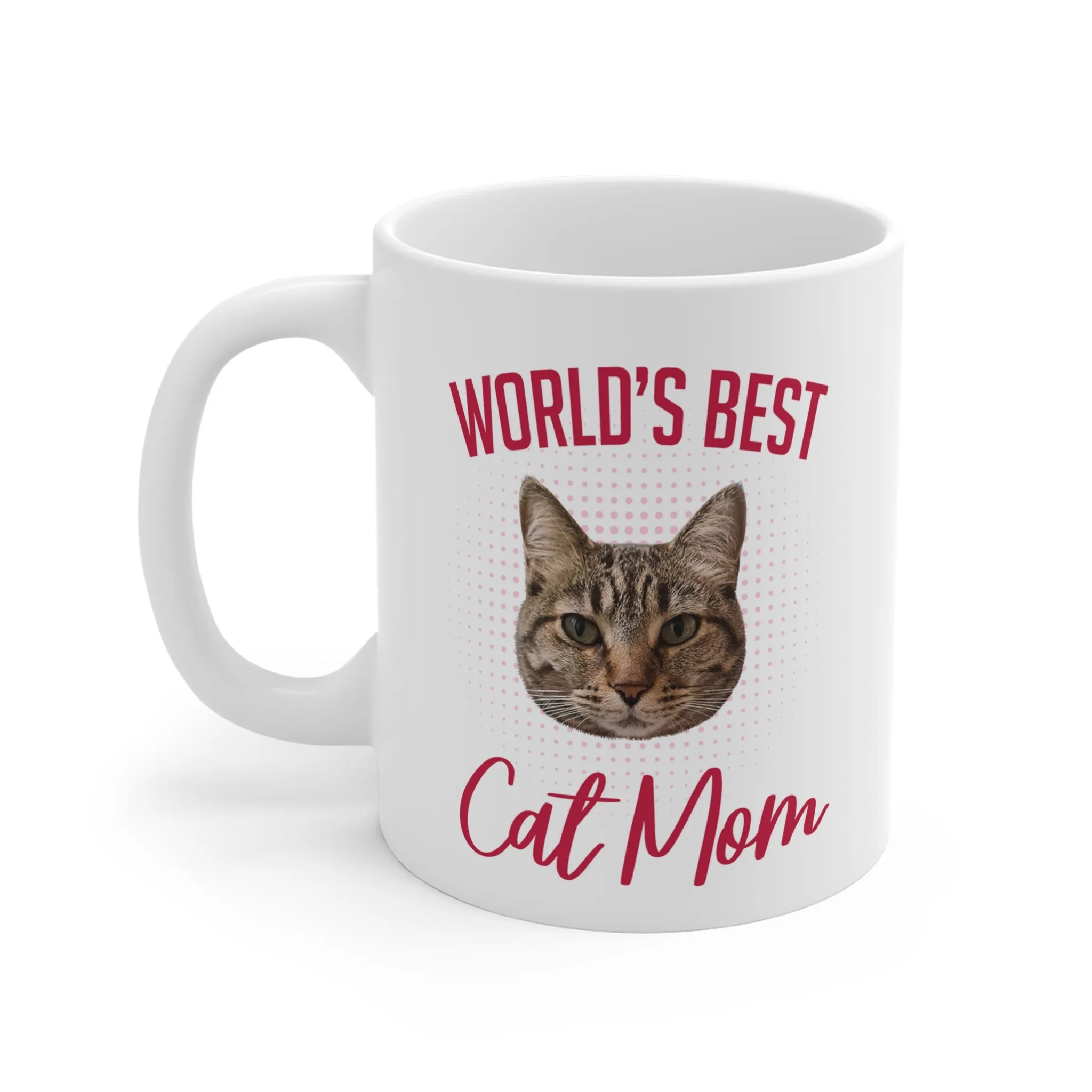 Customizable World's Best Cat Mom Cat Mug