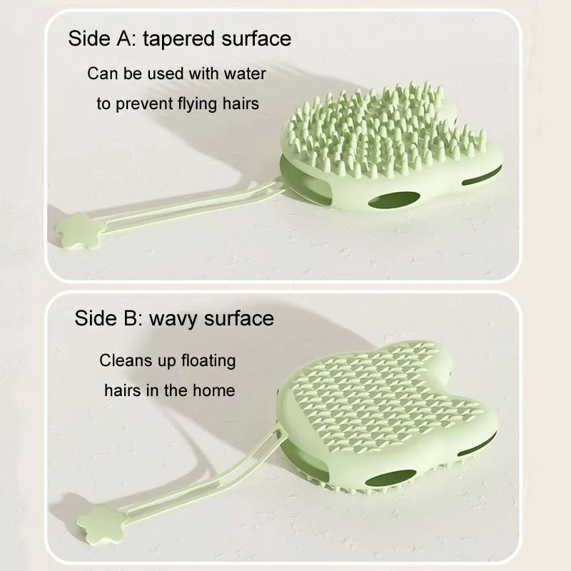 Detangling Pet Comb For Cats And Dogs Butterfly Pink