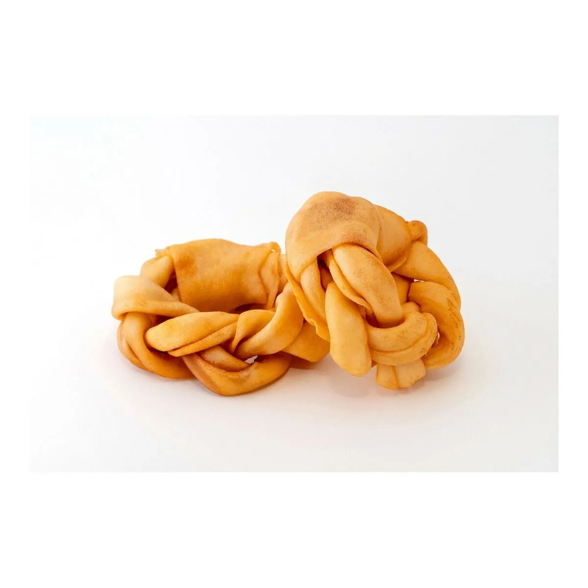 Dog Snack Gloria Snackys Rawhide Honey 12 Cm Donut Braiding