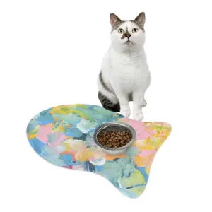 Floral Painting - Pet Feeding Mats