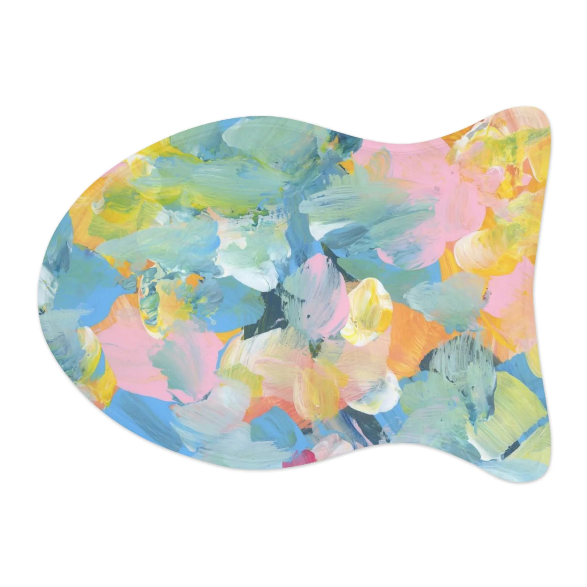 Floral Painting - Pet Feeding Mats