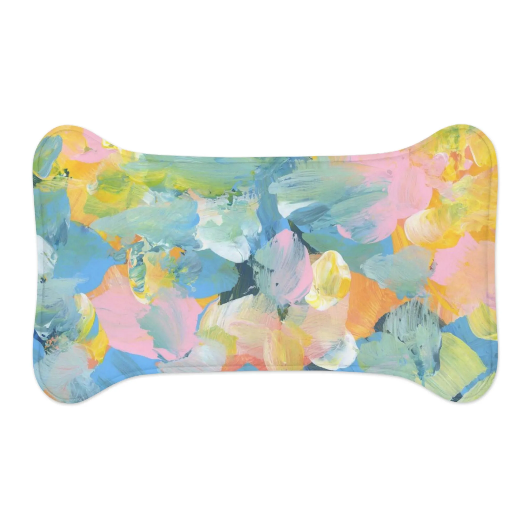 Floral Painting - Pet Feeding Mats