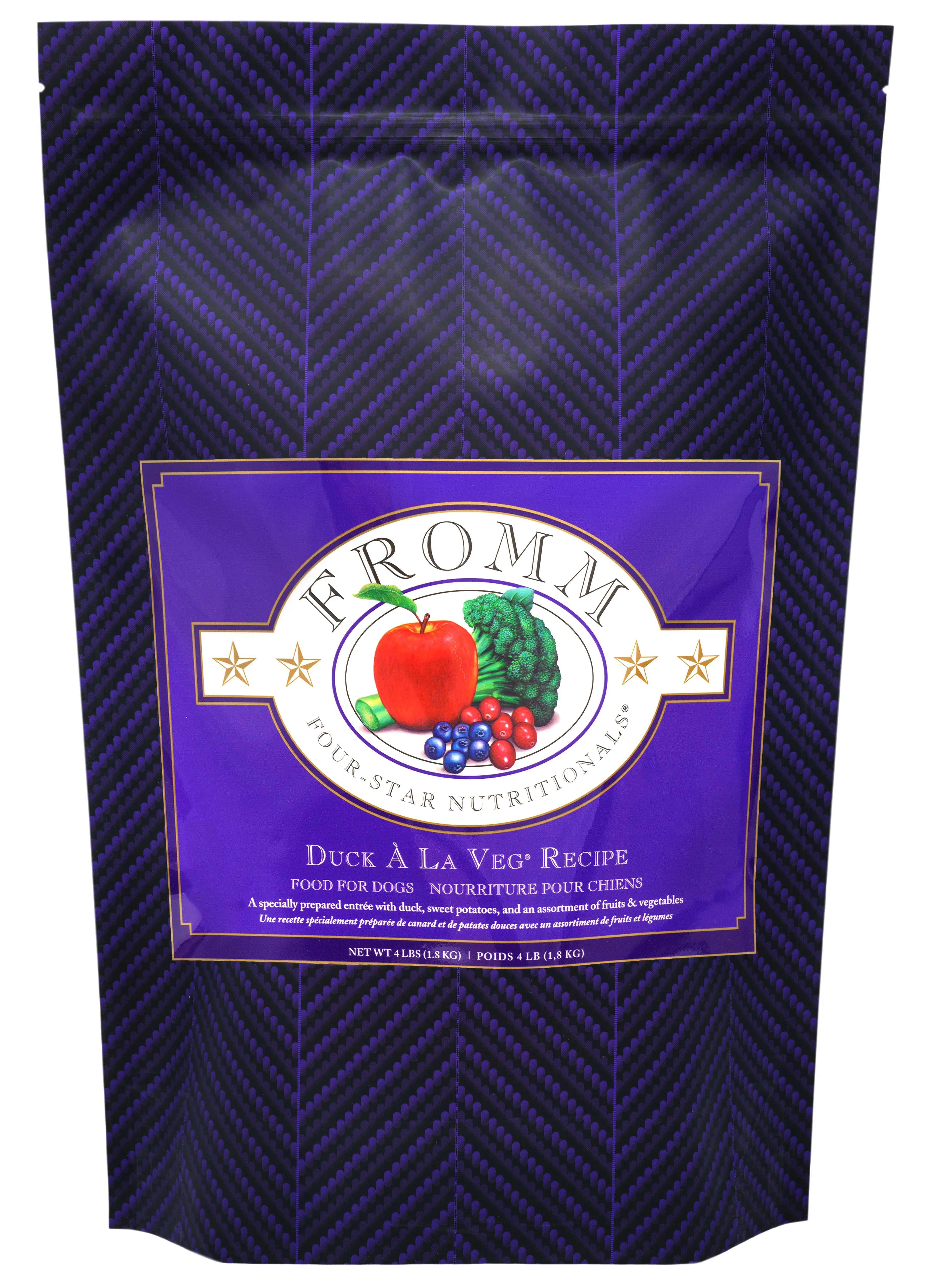 Fromm Four-Star Nutritionals Duck A La Veg Dry Dog Food
