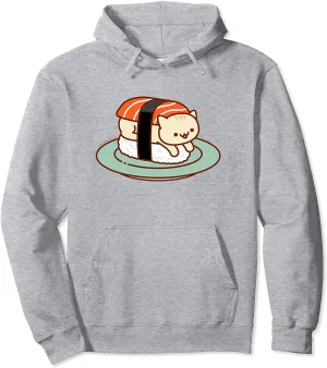 Funny Cat Hoodie - Sushi Cats - Sake