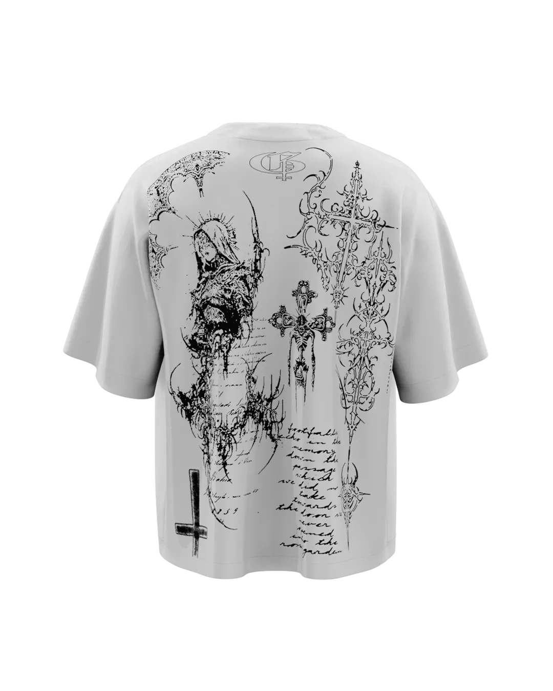 Ghost Boxy Oversized Tshirt