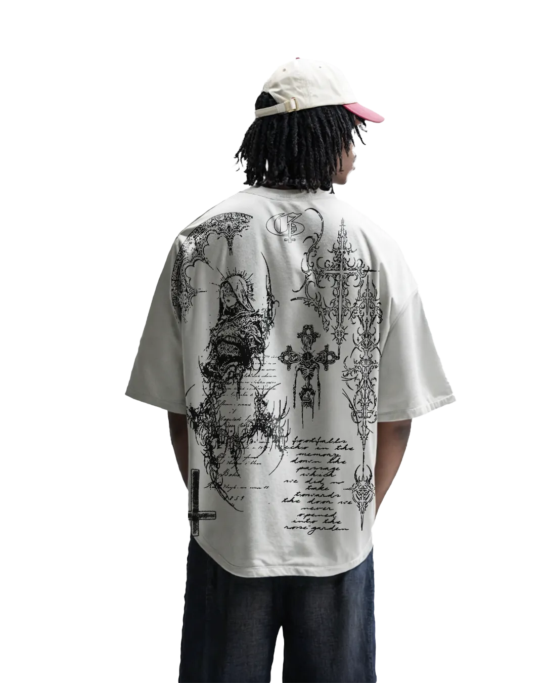 Ghost Boxy Oversized Tshirt