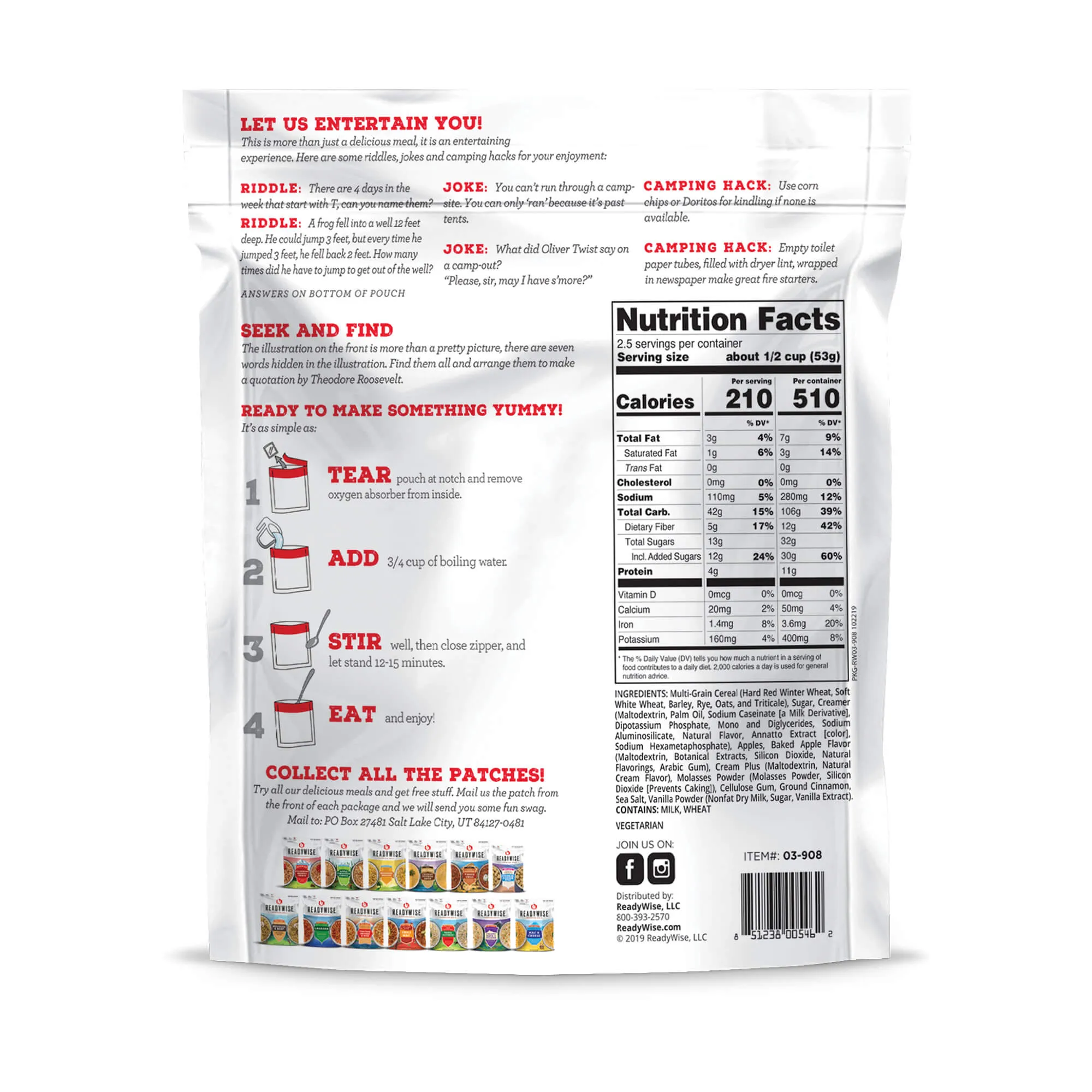 Hunting Food Variety Meal Bucket - Hearty Meals for Hunters