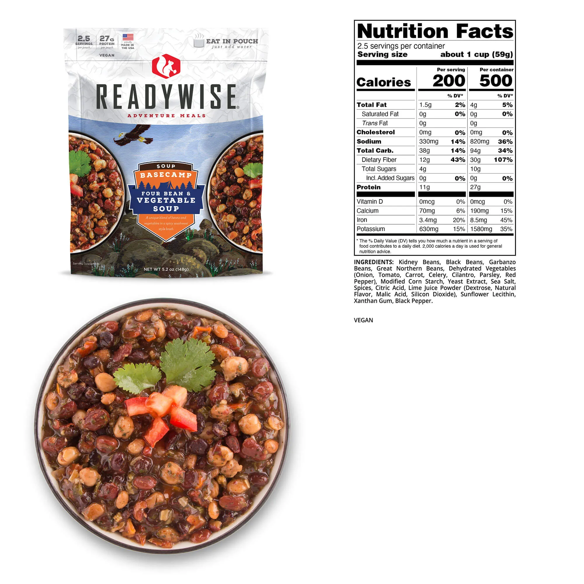 Hunting Food Variety Meal Bucket - Hearty Meals for Hunters