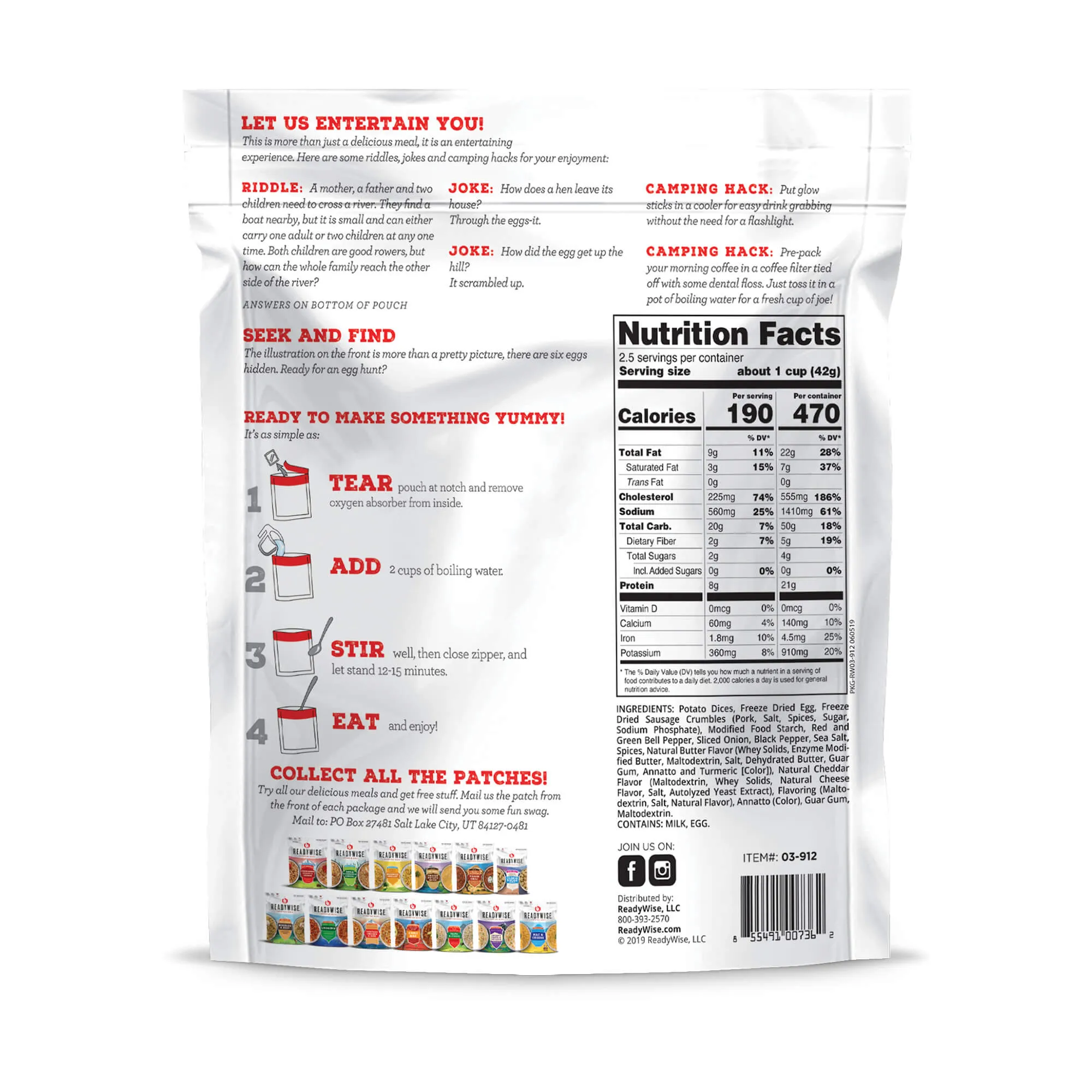 Hunting Food Variety Meal Bucket - Hearty Meals for Hunters