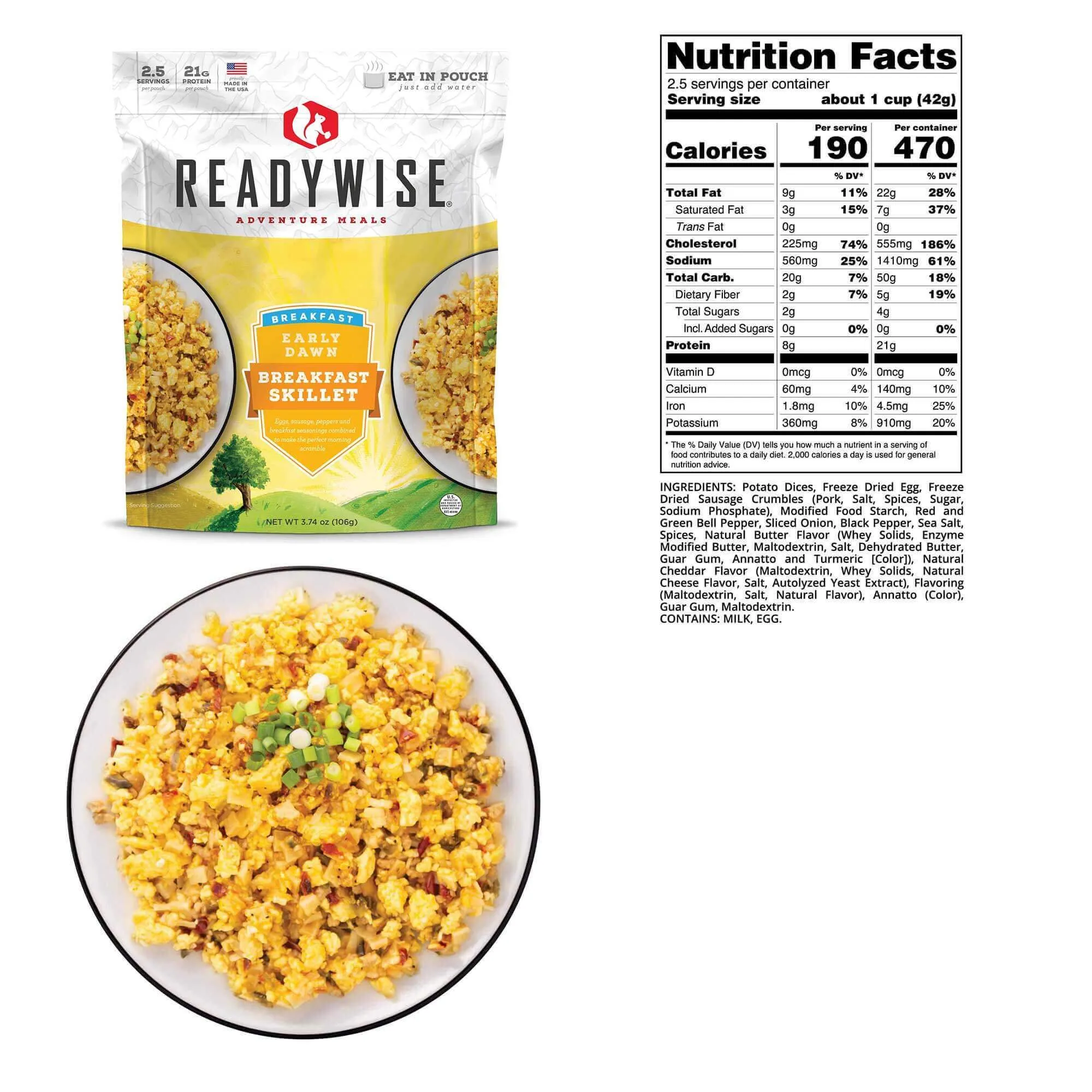 Hunting Food Variety Meal Bucket - Hearty Meals for Hunters