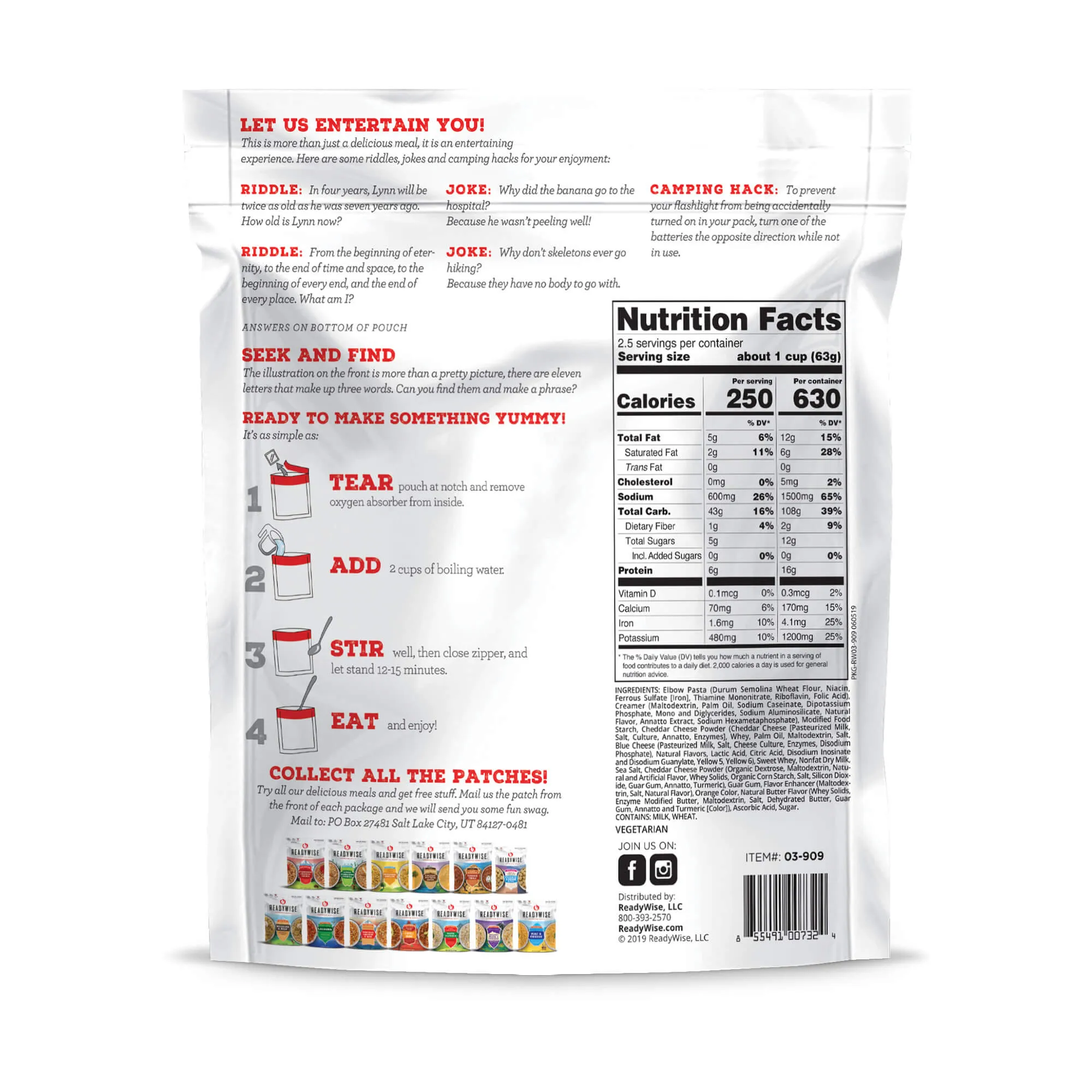 Hunting Food Variety Meal Bucket - Hearty Meals for Hunters