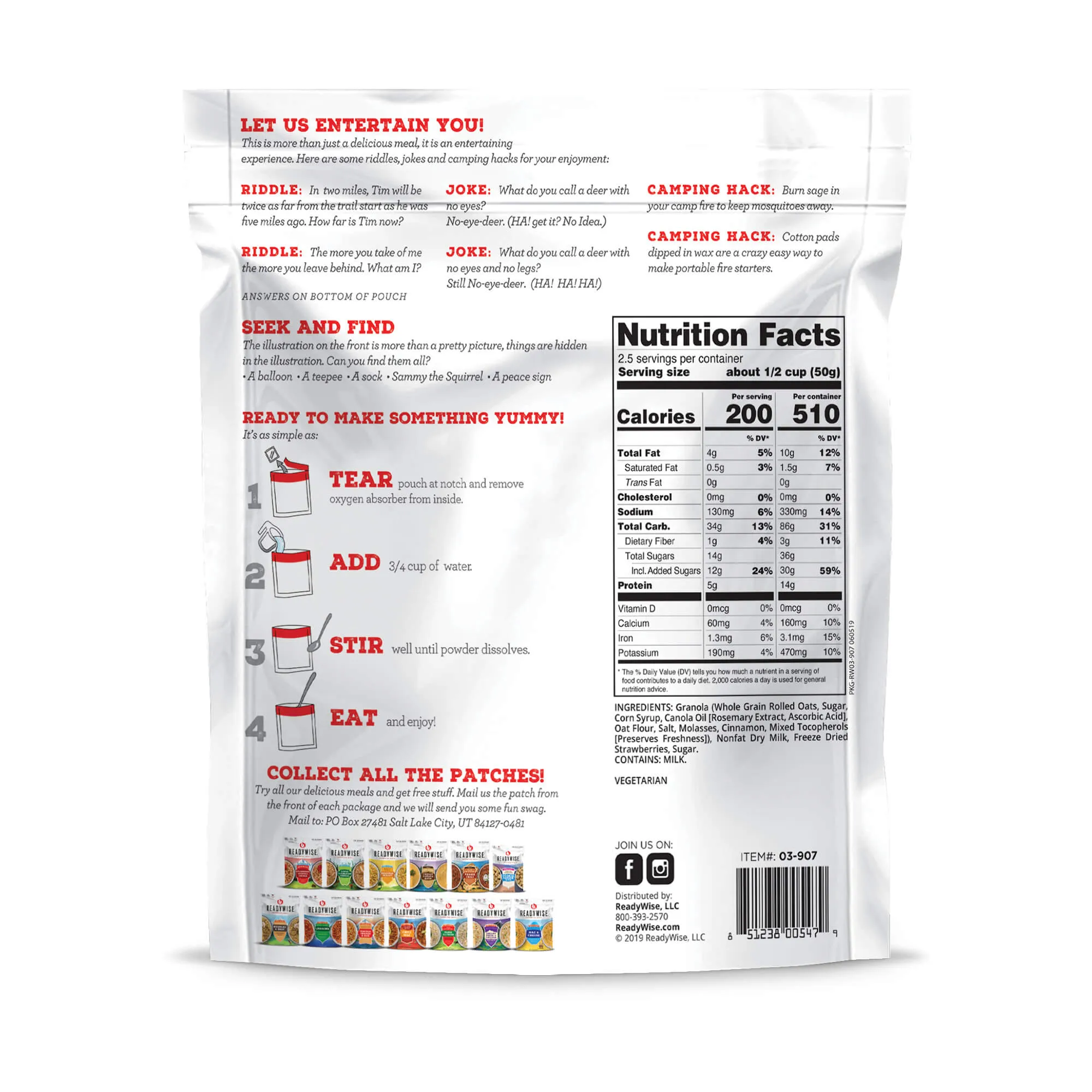 Hunting Food Variety Meal Bucket - Hearty Meals for Hunters
