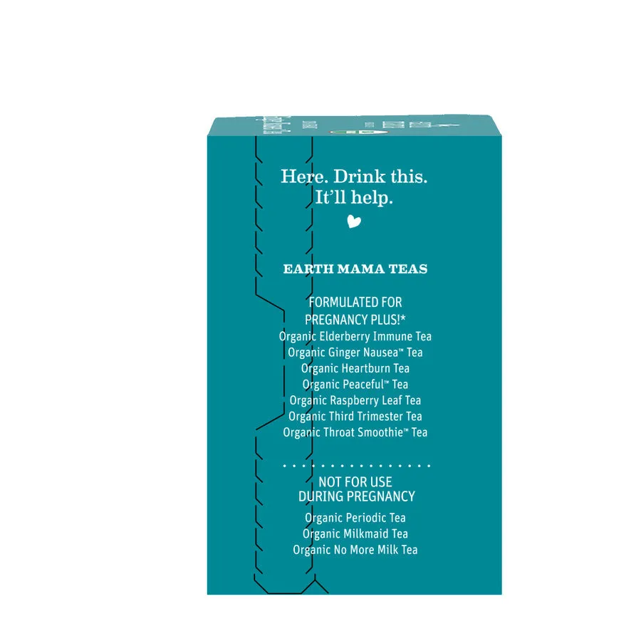 Organic Ginger Nausea Tea by Earth Mama Organics