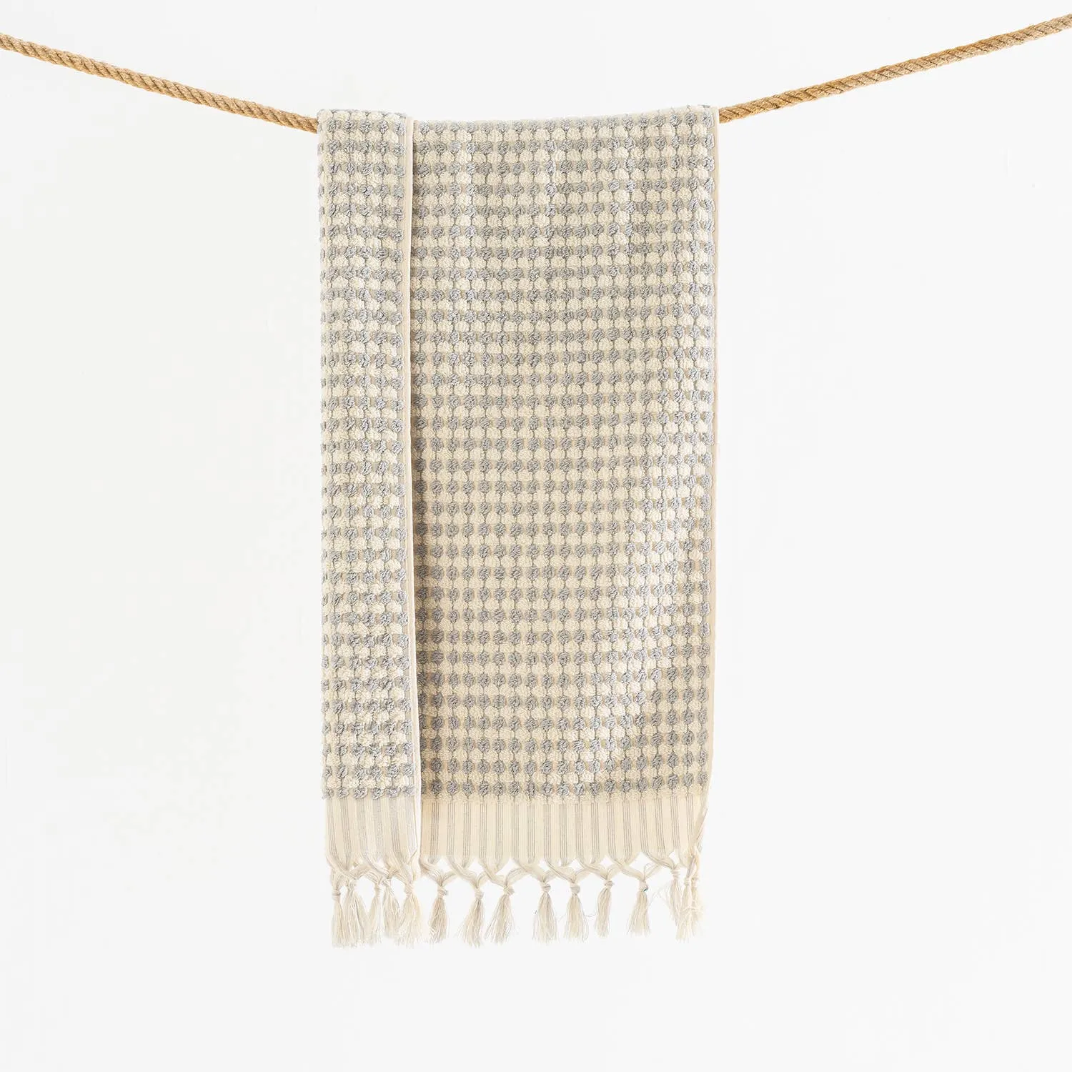 Pompom Bubble Handloomed Turkish Hand Towels farmhouse decor