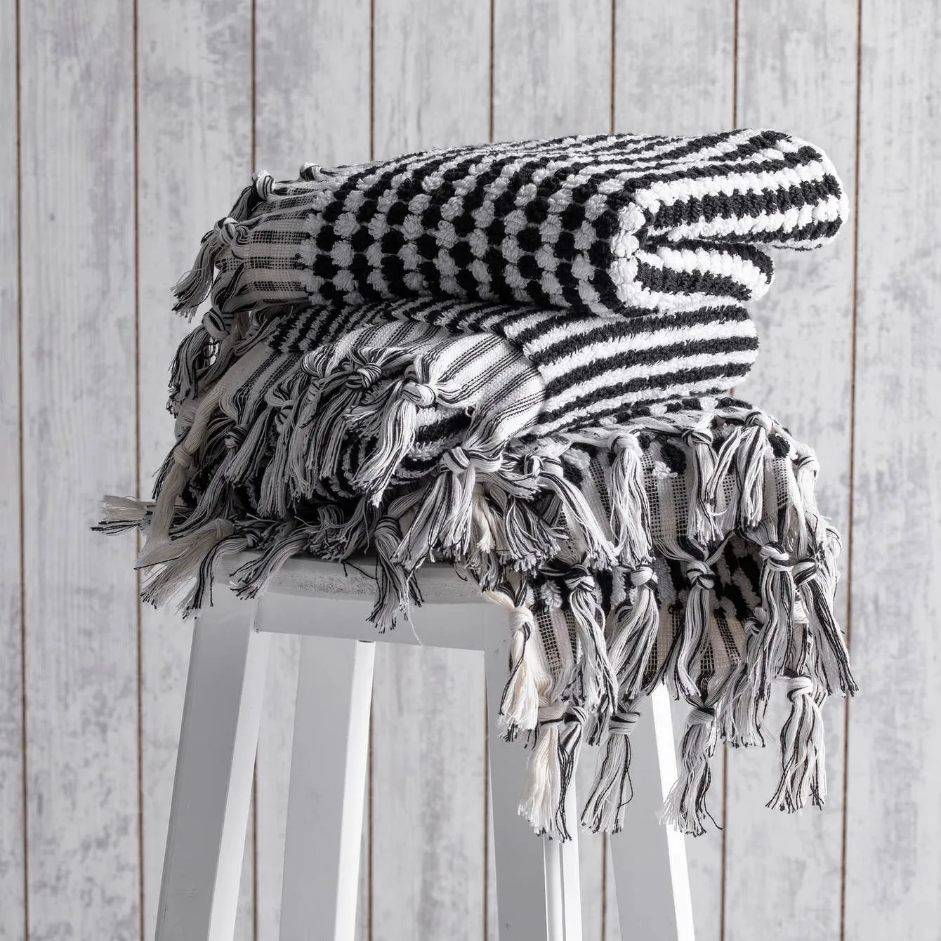 Pompom Bubble Handloomed Turkish Hand Towels farmhouse decor
