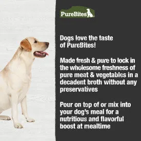 PureBites Chicken & Beef Broth for Dogs