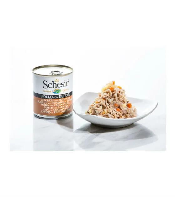 Schesir Wet Dog Food (Chicken with Potato)