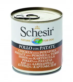 Schesir Wet Dog Food (Chicken with Potato)