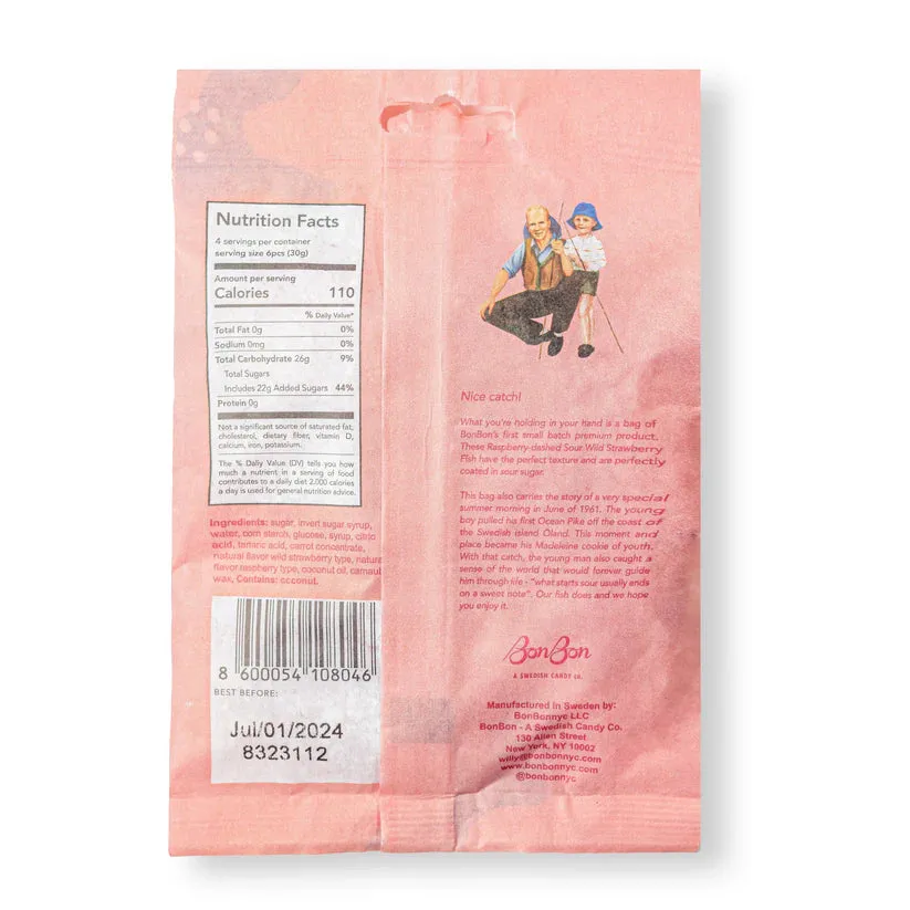 Sour Wild Strawberry Fish