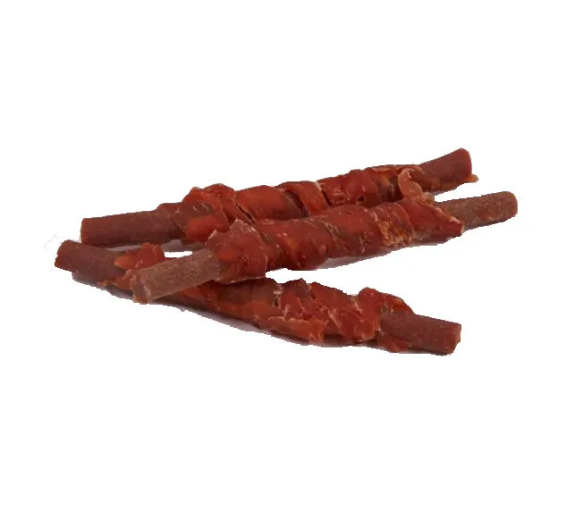 Tasty and Meaty Chewy Chicken With Carrot Stick Dog Treats