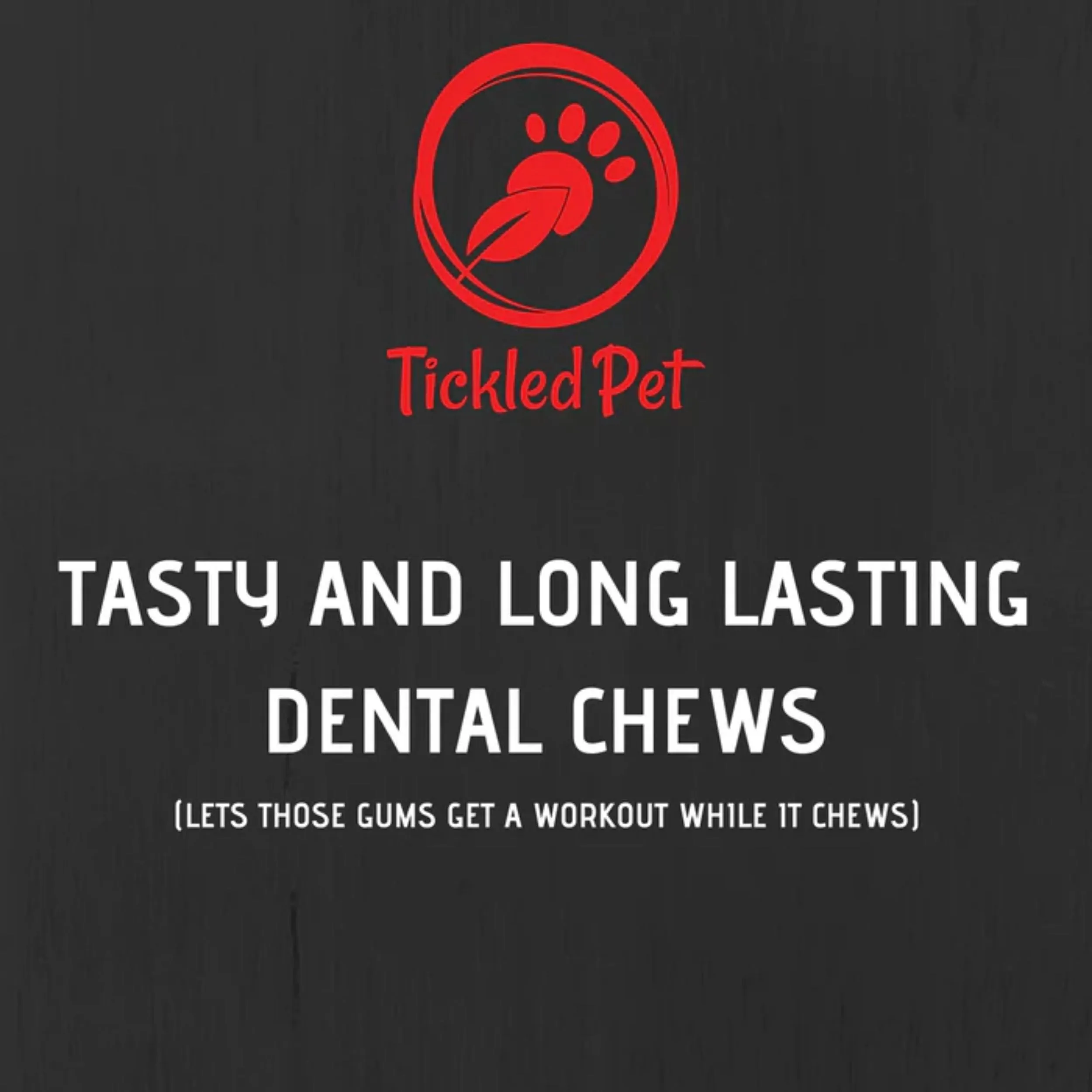 **Tickled Pet Dog 6oz. Salmon Skin Rolls