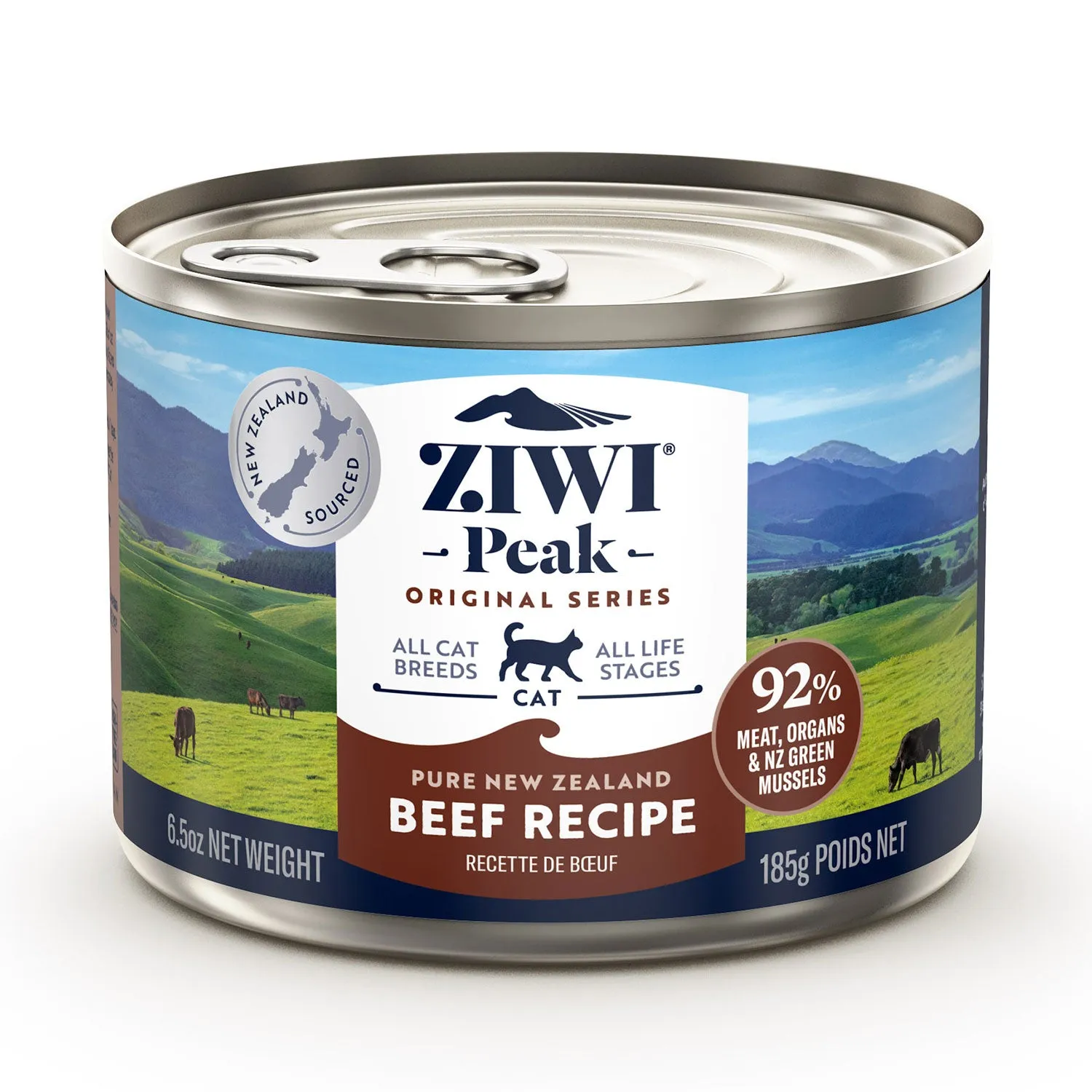 ZIWI Peak Beef Canned Wet Cat Food